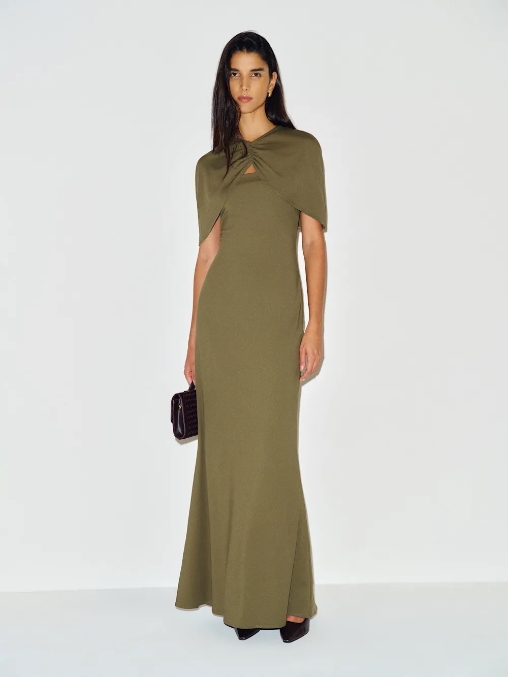 Reformation Jayden Knit Dress In grove, NEW WITHOUT TAGS, NEVER WORN, NO FLAWS.